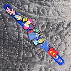 Disney Kids Bracelet with Blue and Pink Charms